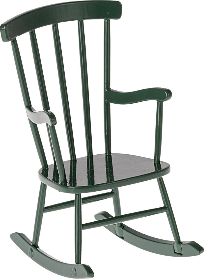 Rocking Chair, Mouse - Dark Green