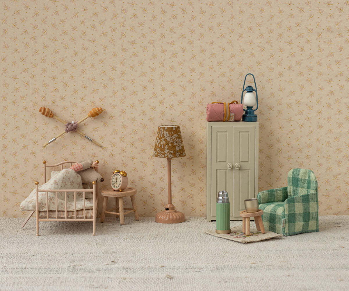 Blue Vintage Lantern for Mouse