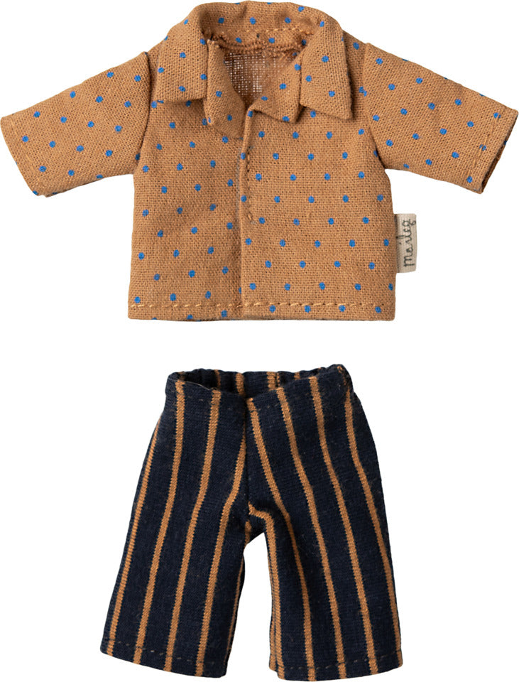 Shirt and striped pants, Dad mouse