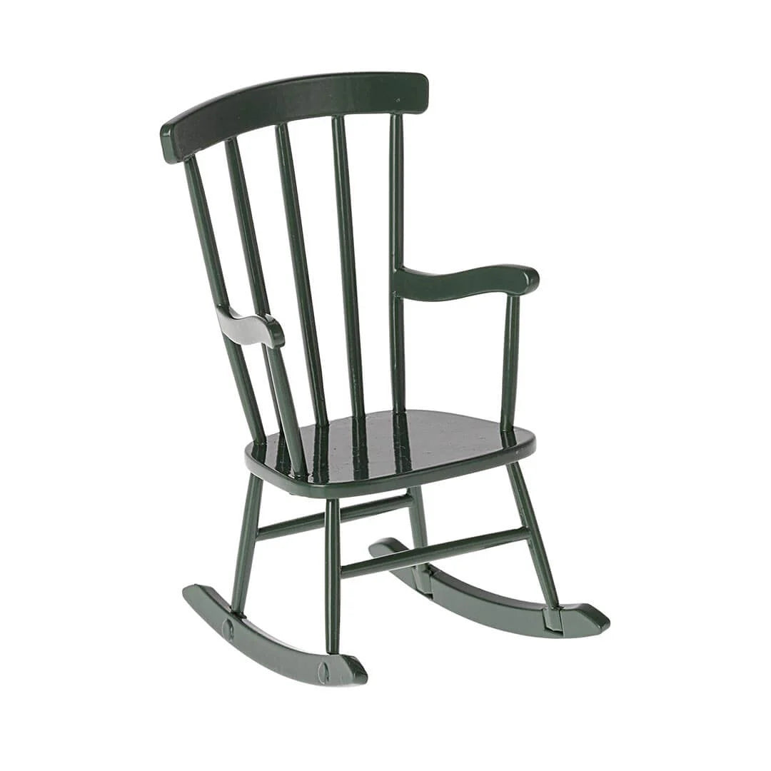 Maileg Dark Green Rocking Chair for Mouse