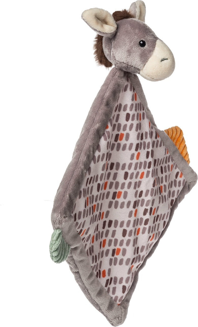 Dusty Donkey Character Blanket - 9x9"