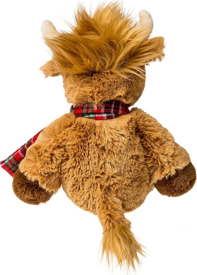Marshmallow Junior Nutmeg Highland Cow - 9"