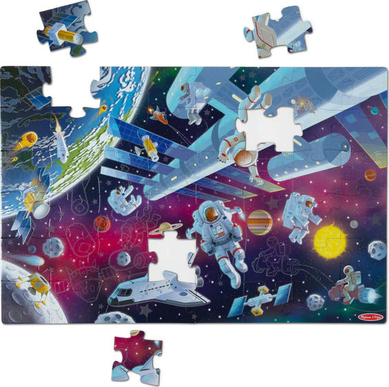 Outer Space Glow in the Dark Floor Puzzle