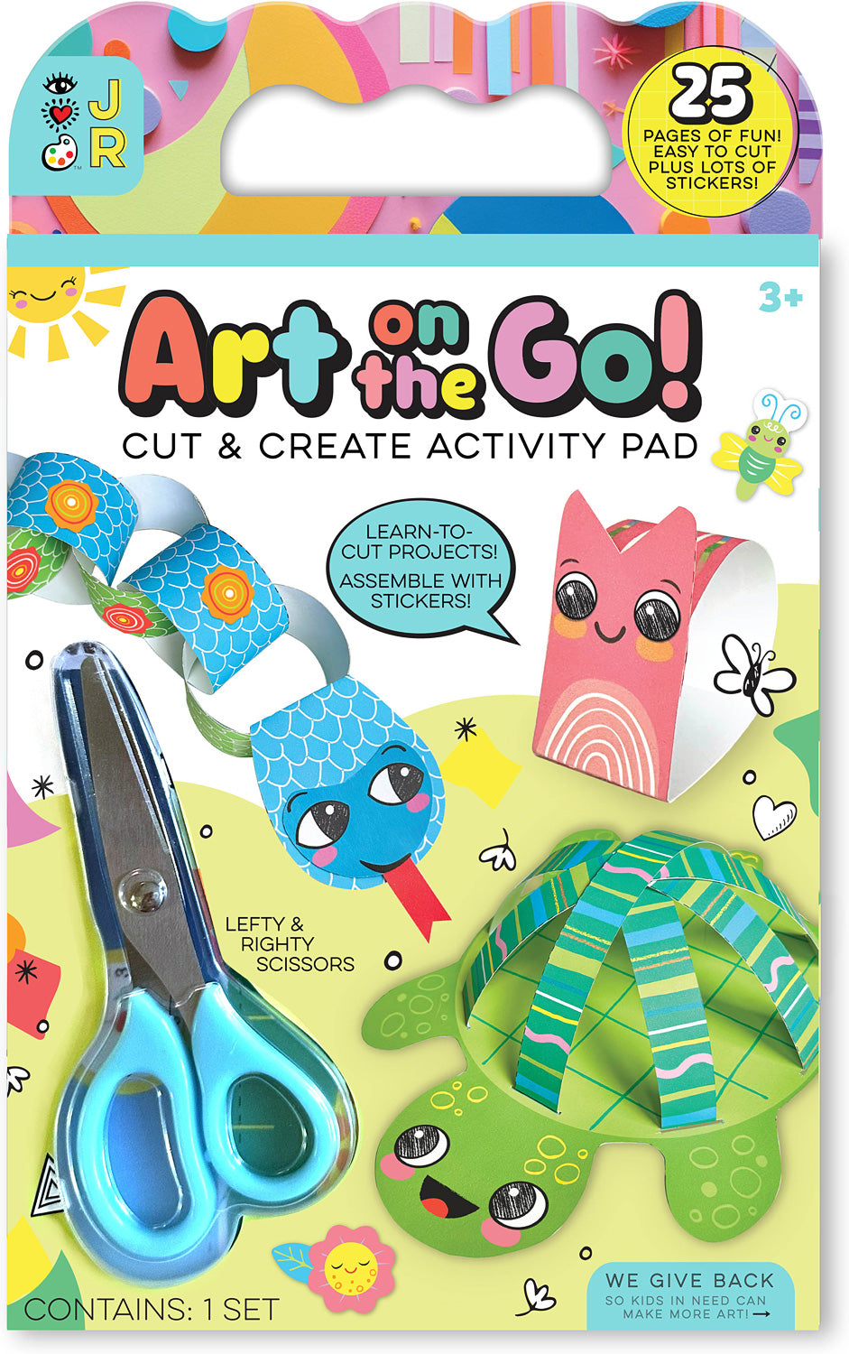 Art on the Go! Cut & Create Activity Pad