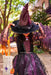 Great Pretenders Amethyst the Spider Witch Dress & Hat, size 5/6