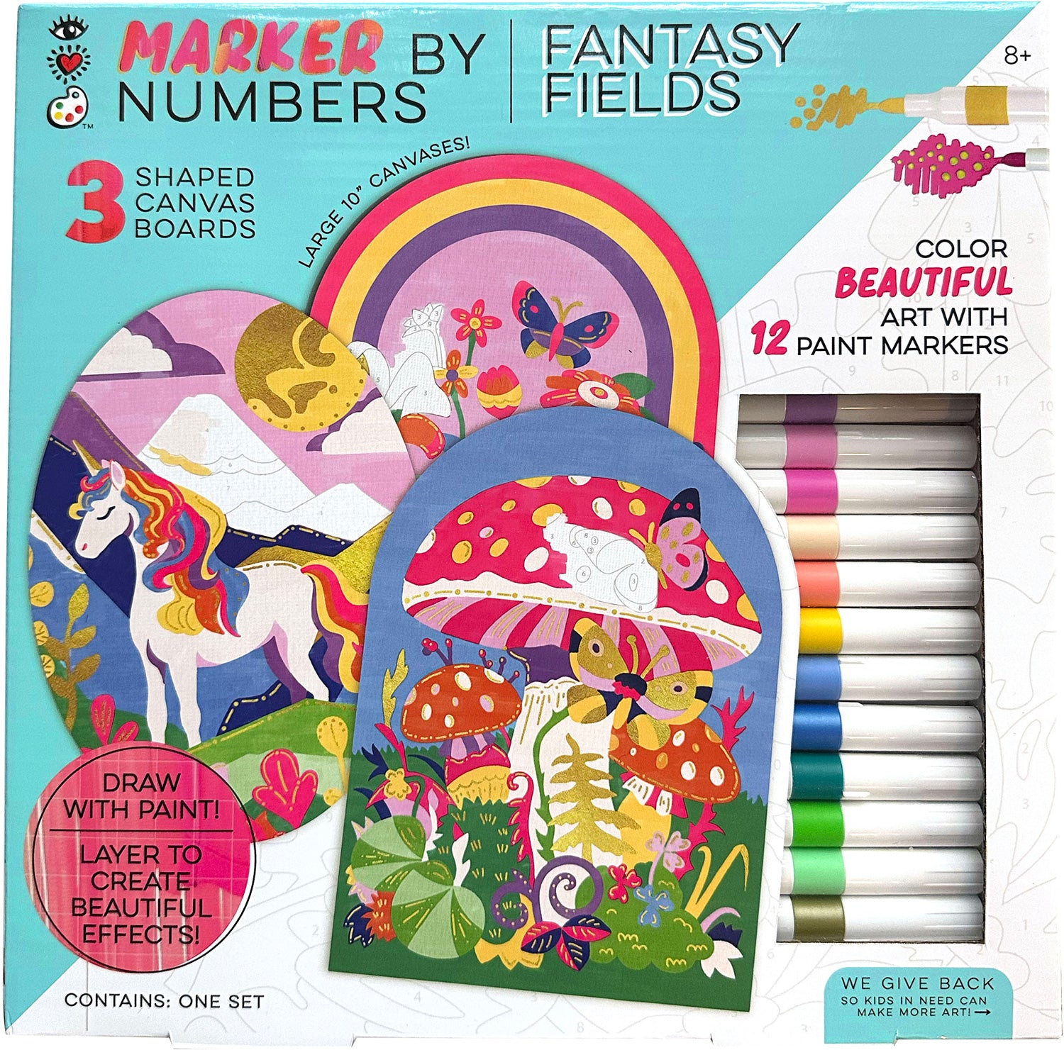 Marker By Numbers Fantasy Fields