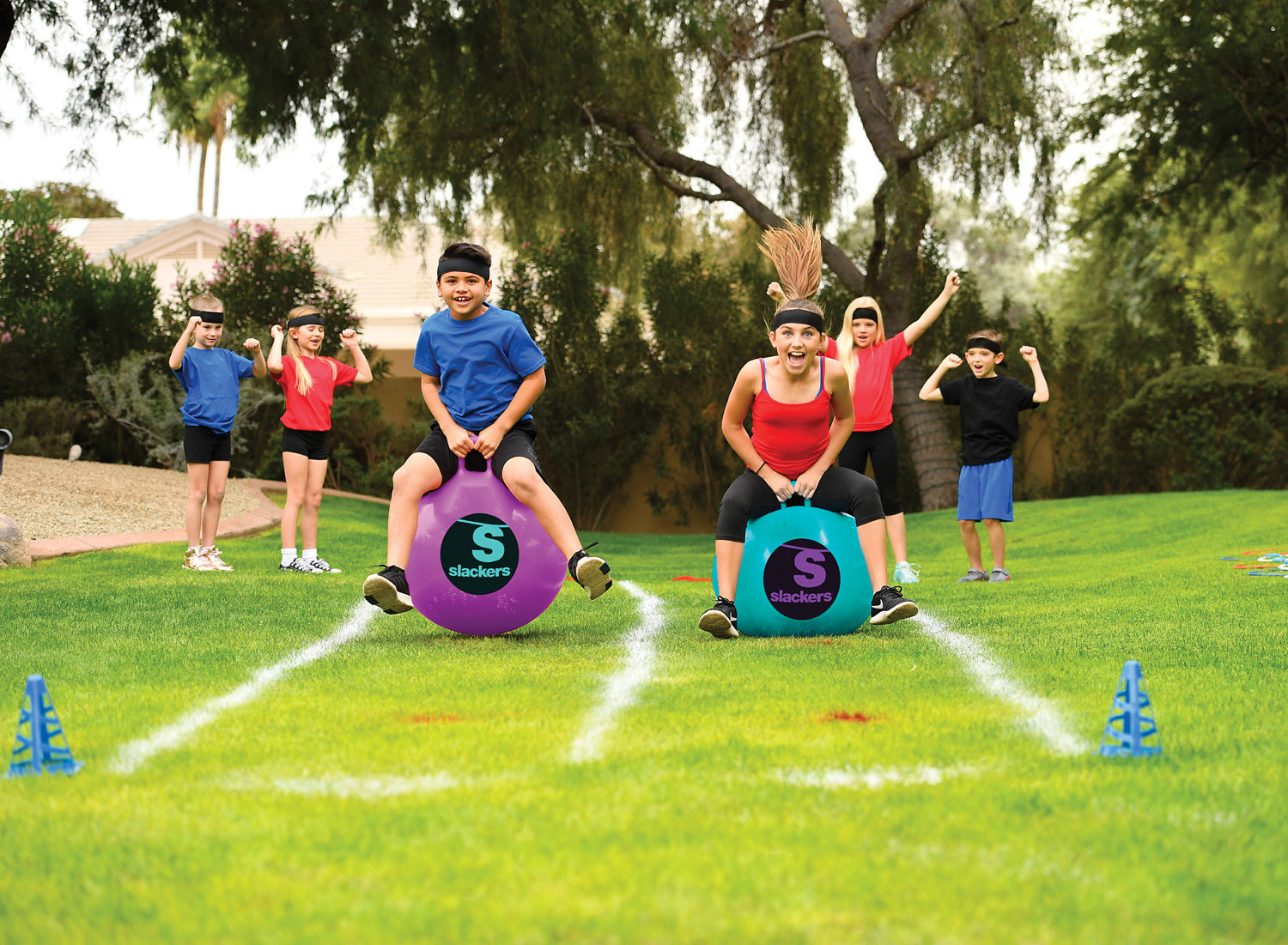 Slackers Bounce Balls Race Set