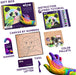 OKTO Sensory Art Coloring with Clay Set by Numbers - Panda