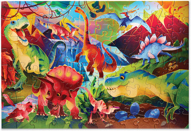 Dinosaur World Holographic Puzzle