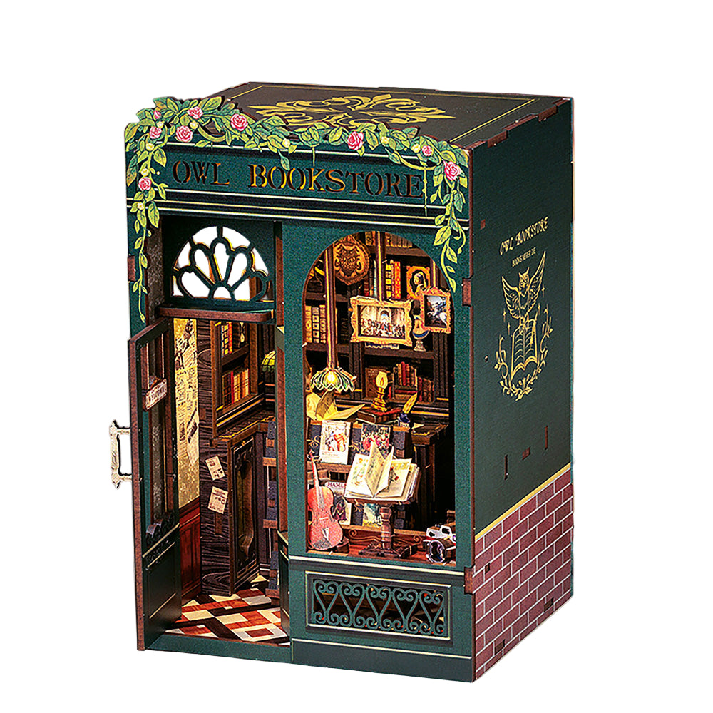 Owl Bookstore DIY Book Nook Kit