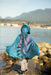 Starry Night Dragon Cape - size 5-6