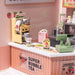 Super Creator Double Joy Bubble Tea DIY Miniature House Kit