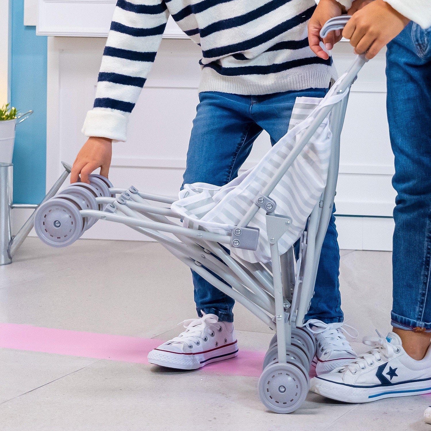 Berenguer Boutique Twin Doll Stroller