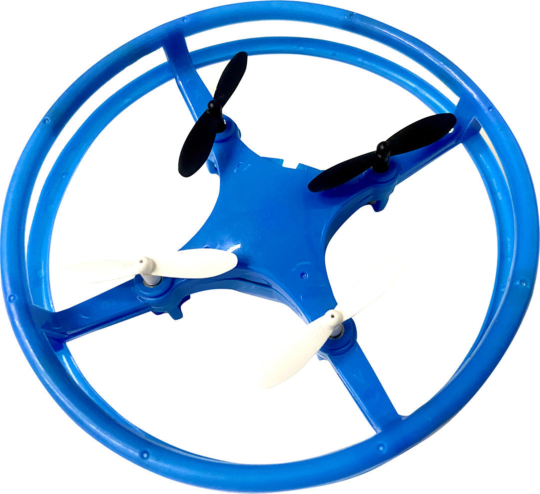Sky Lighter Glow Disc Drone - RC Light Up UFO Blue