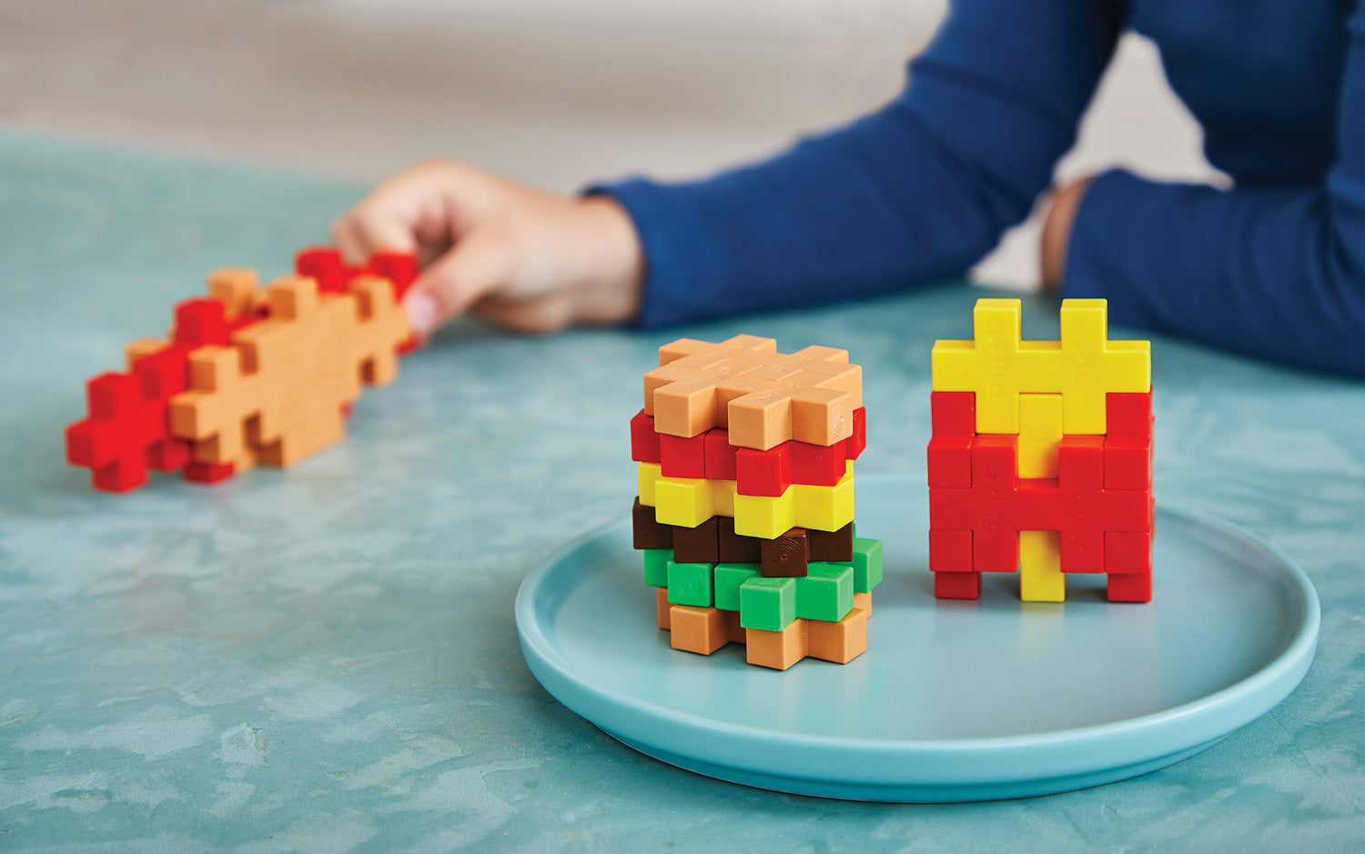 Plus-Plus BIG Food Activity Set