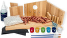 Modern Birdhouse Woodworking Kit