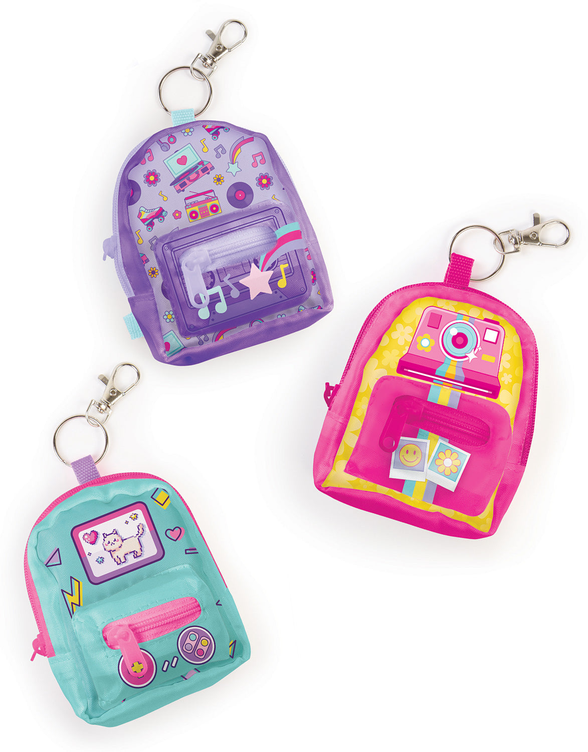 Retro Gamer Mini Backpacks with Stationery