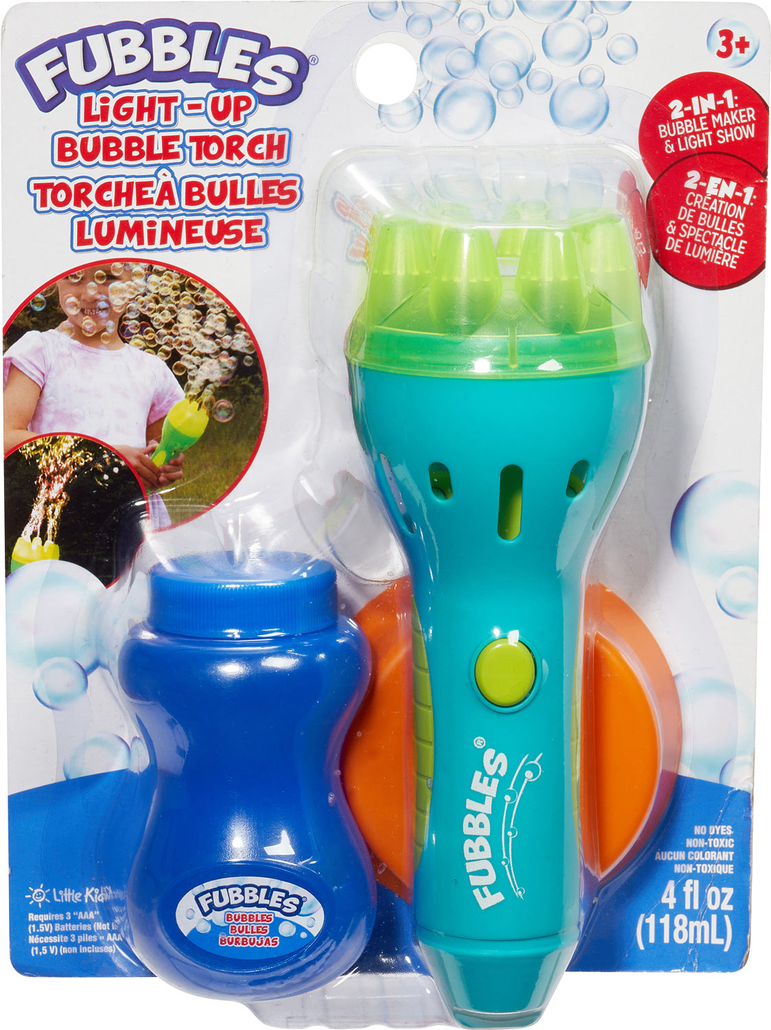 Fubbles Light-Up Bubble Torch