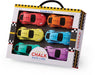  Race Cars Sidewalk Chalk Set