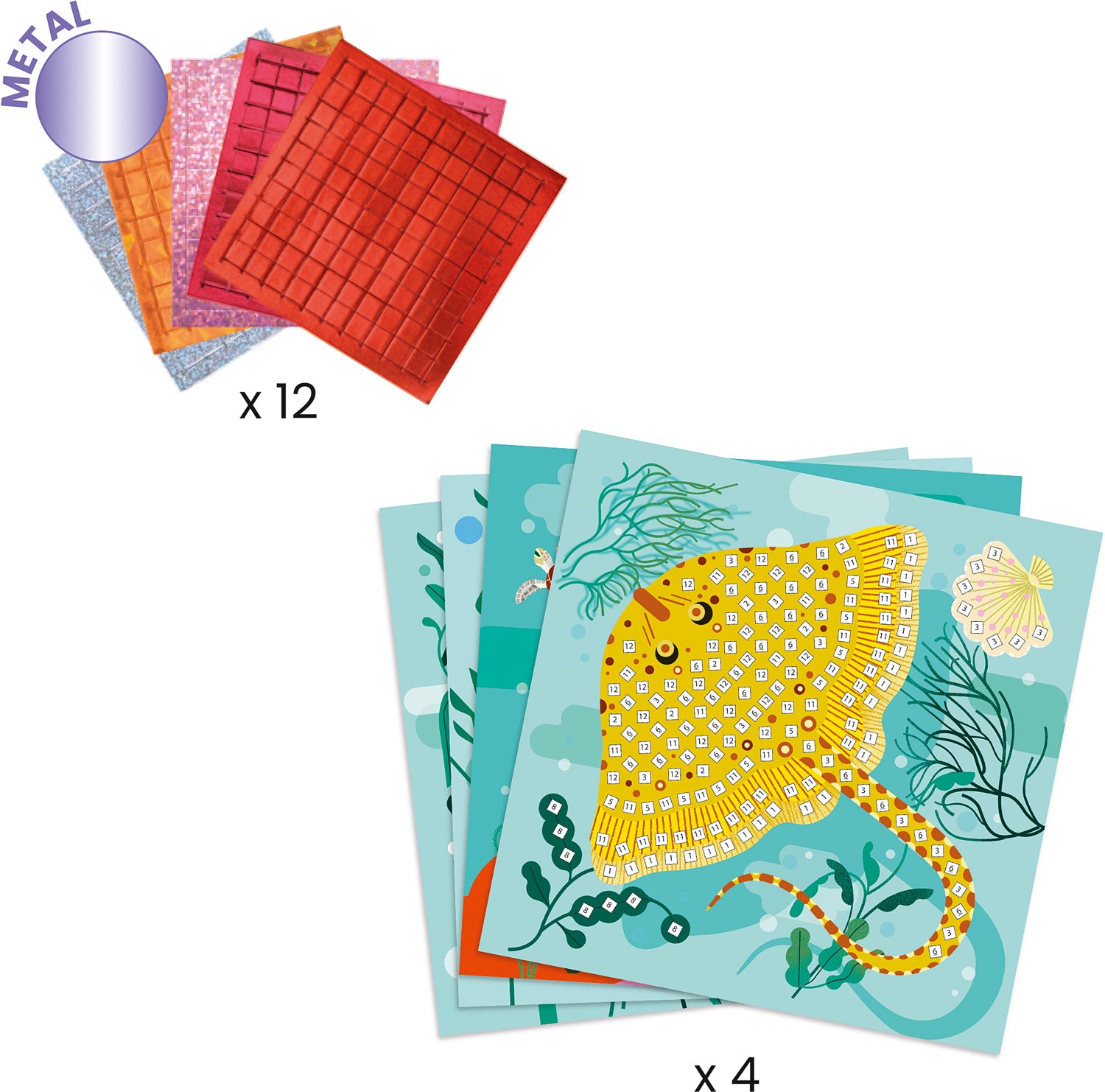 Caribbean Mosaics Sticker Craft Kit