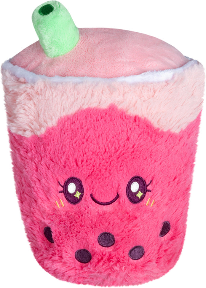 Mini Squishable Strawberry Bubble Tea