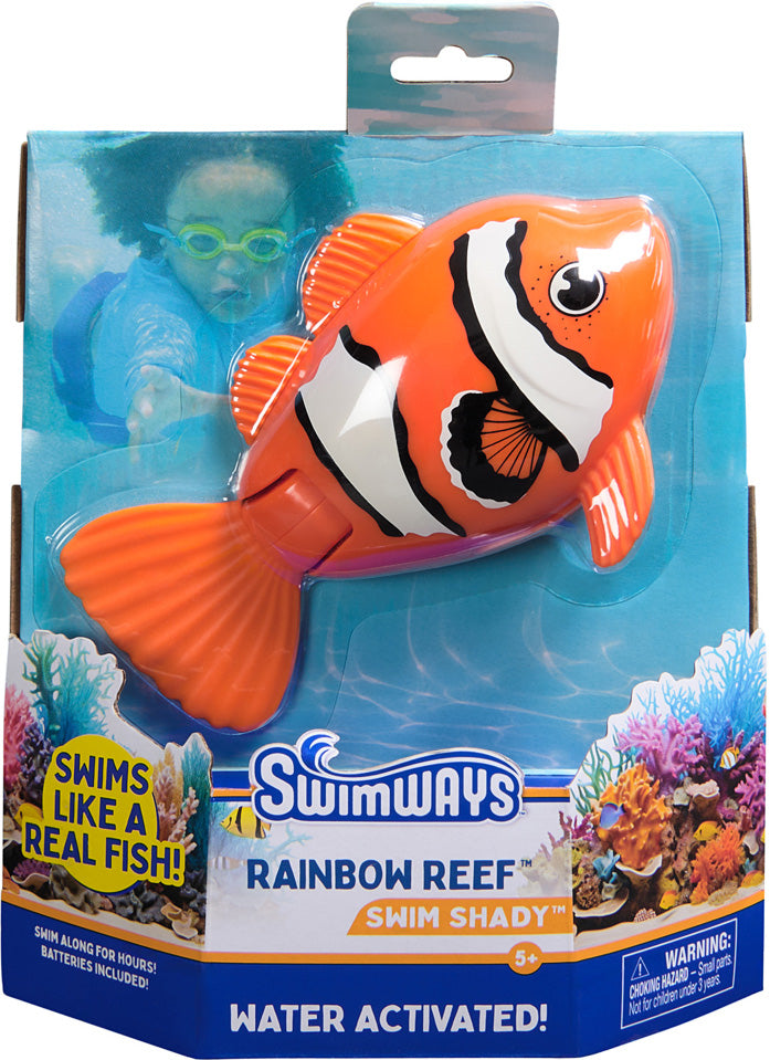 Swimways Rainbow Reef Water Activated Fish