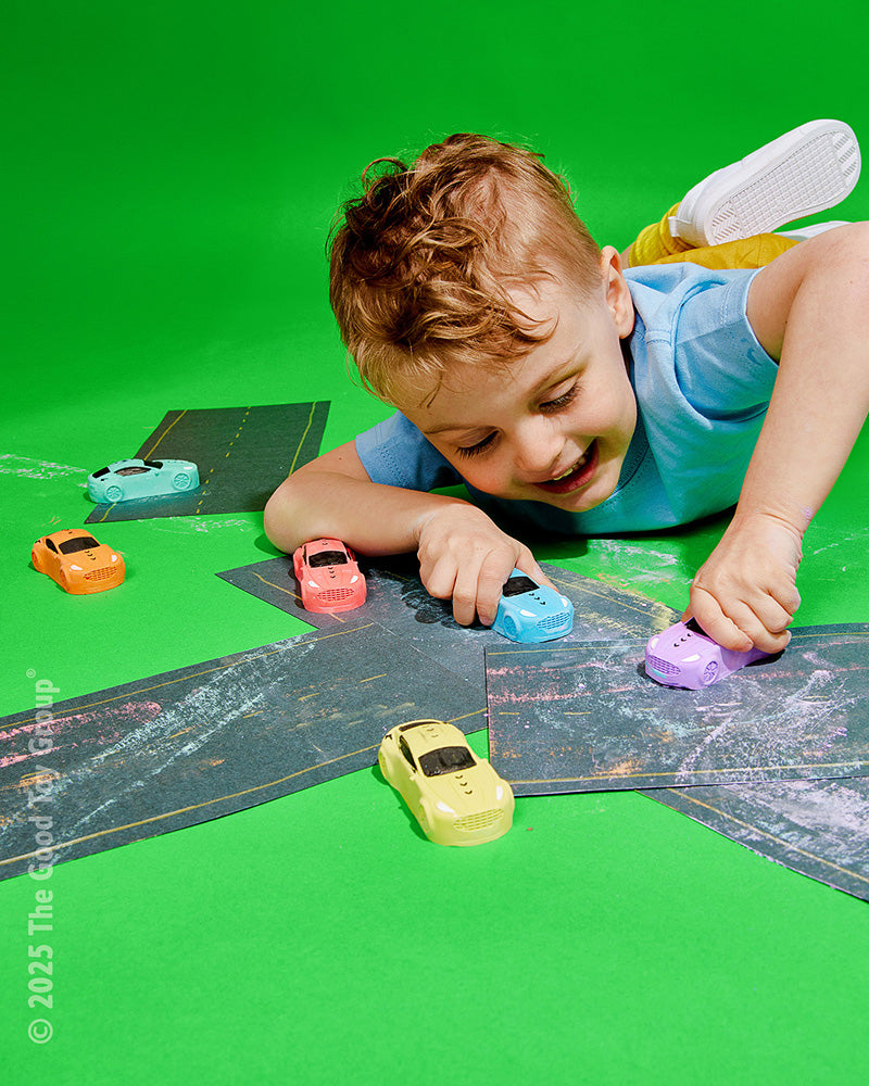 Sidewalk Chalk - Race Cars