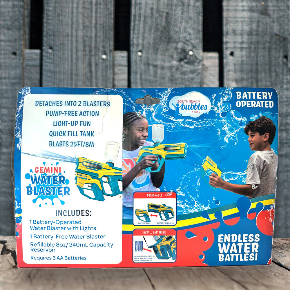 Gemini 2-in-1 Light Up Water Blaster