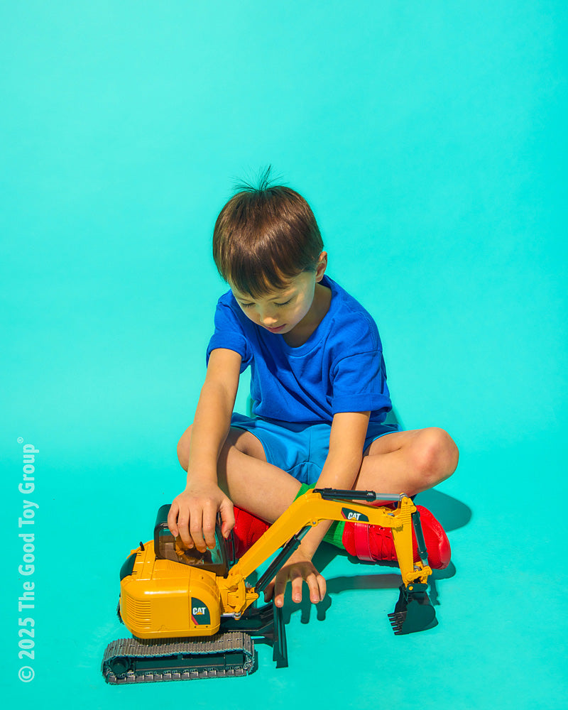 Bruder CAT Mini Excavator with Worker