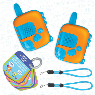Walkie Talk-Along Scavenger Hunt & Adventure Set