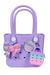 Beach Tote Bag with Charms - Bowtiful