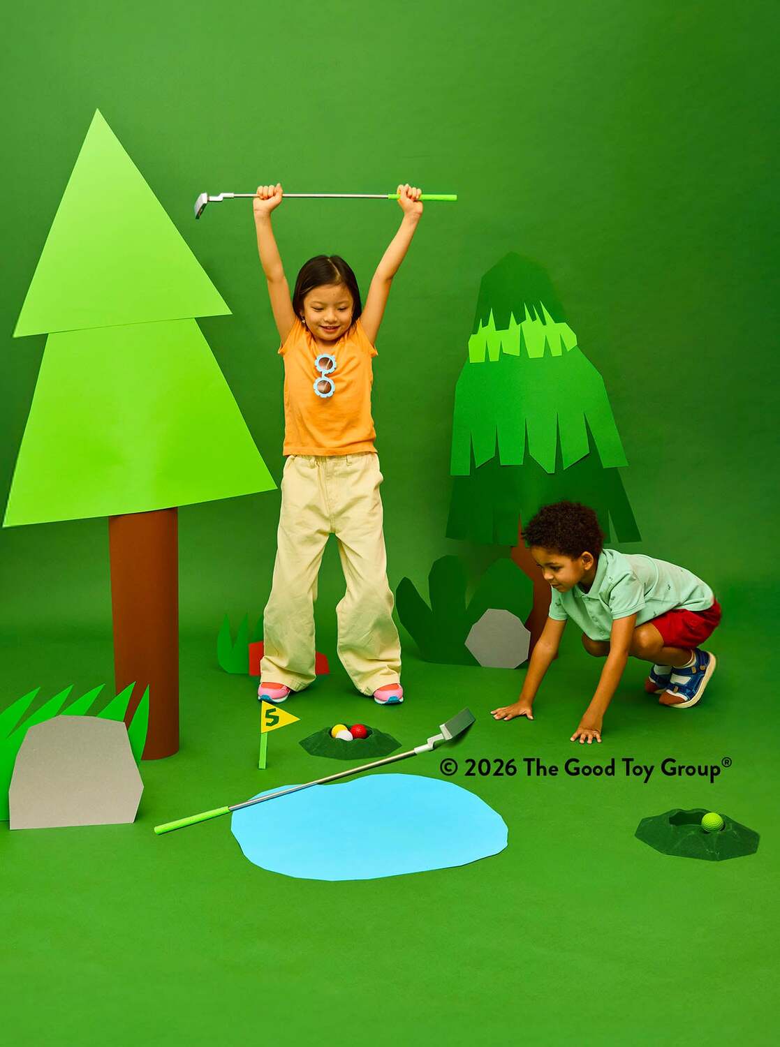Family Mini Golf Set