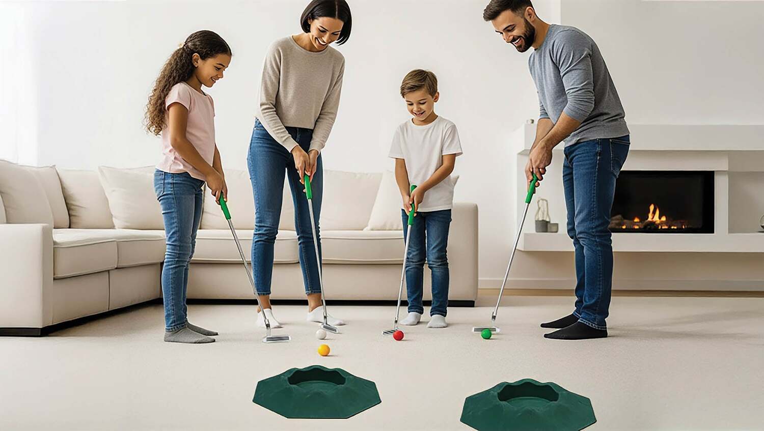 Family Mini Golf Set