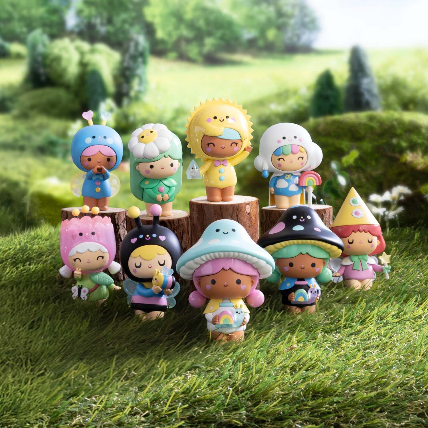 Momiji Magical Meadow Blind Box Message Dolls Asst
