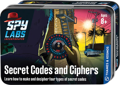 Spy Labs: Secret Codes and Ciphers Tin