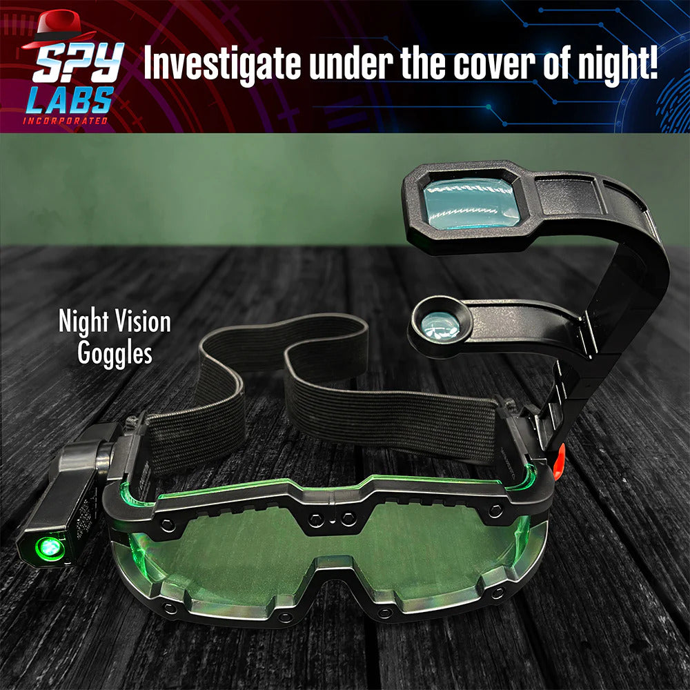 Spy Labs: Ultimate Spy Sleuth 1 - Master of Surveillance - Motion Detector Alarm/Night Vision Goggles