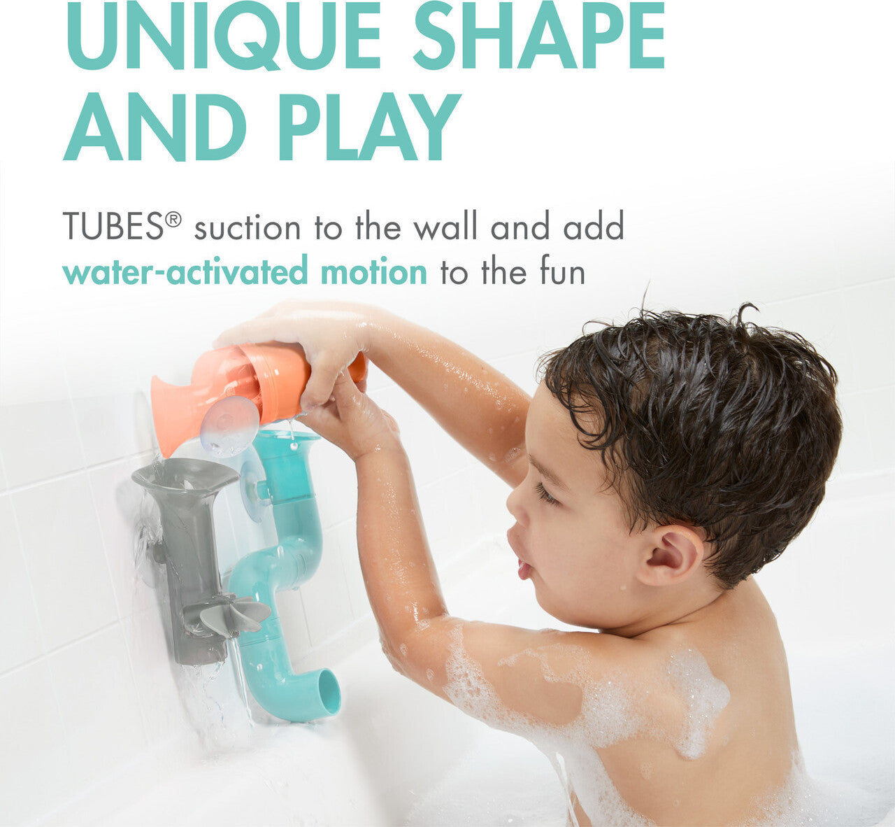 Tubes Building Bath Toy – New Color