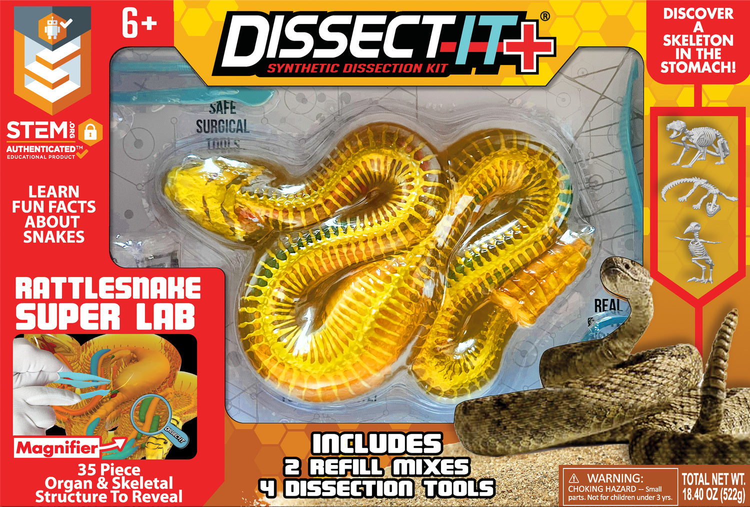 Dissect-It Rattlesnake Super Lab