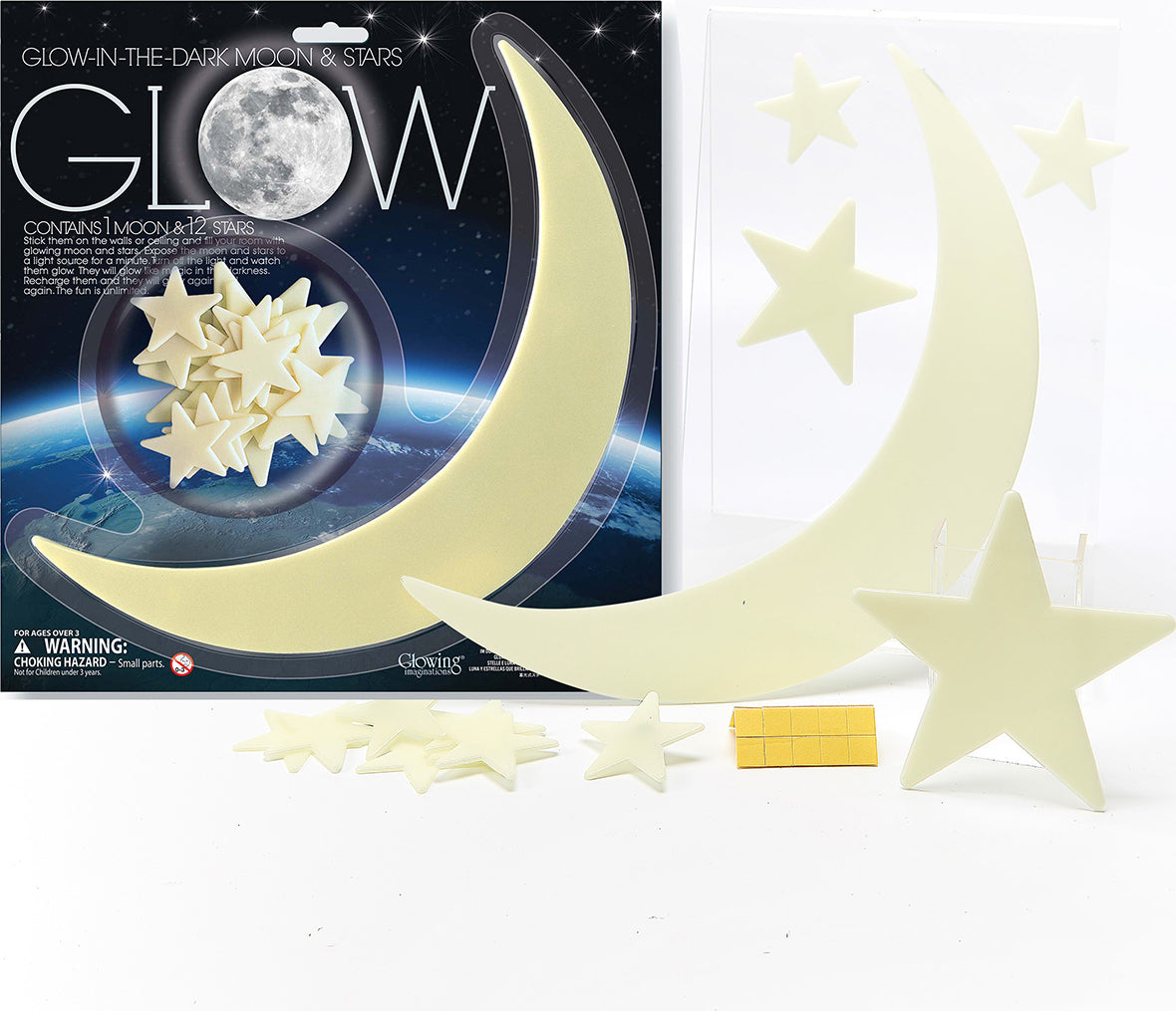 4M Glowing Imagination Glow Moon & Stars (Assorted)