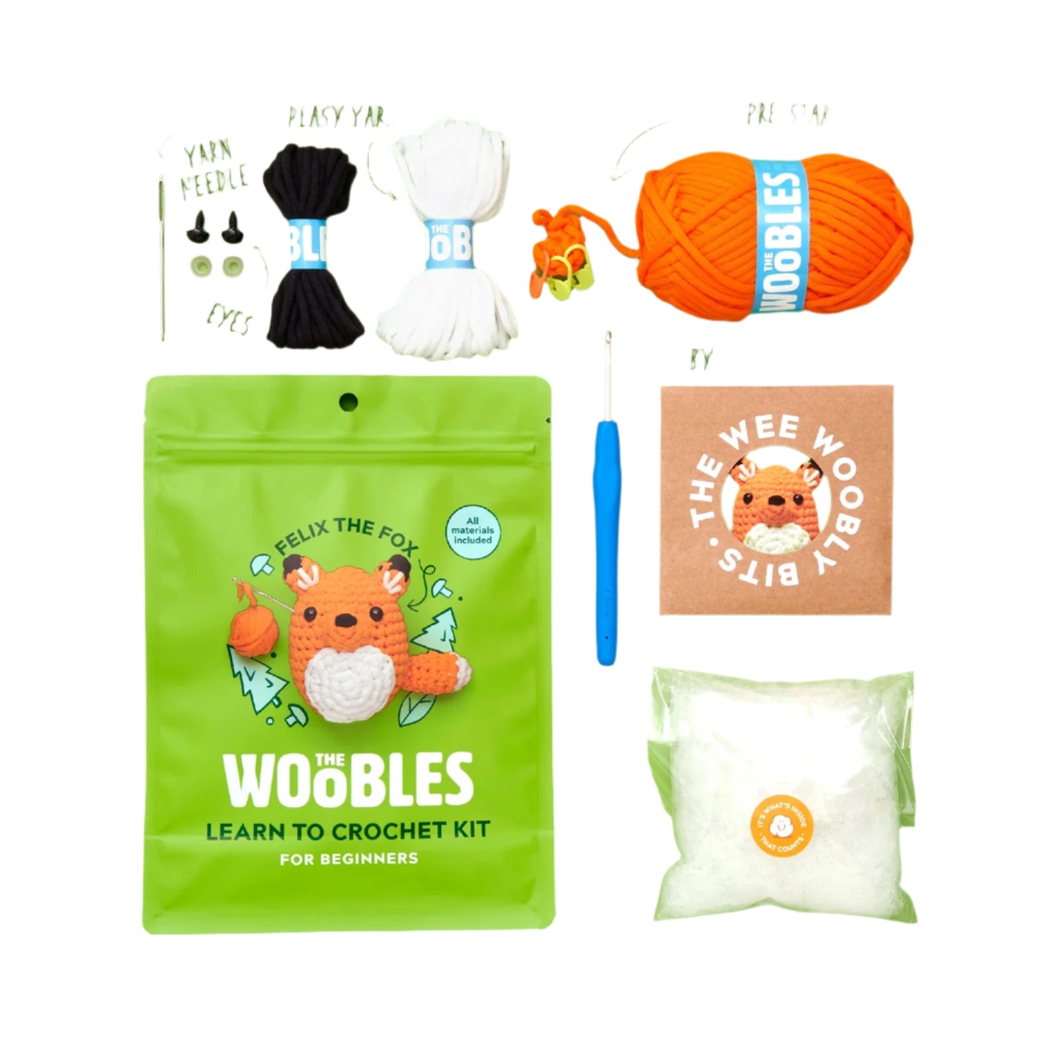 Woobles - Fox Crochet Kit