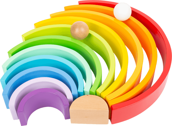 XL Wooden Rainbow