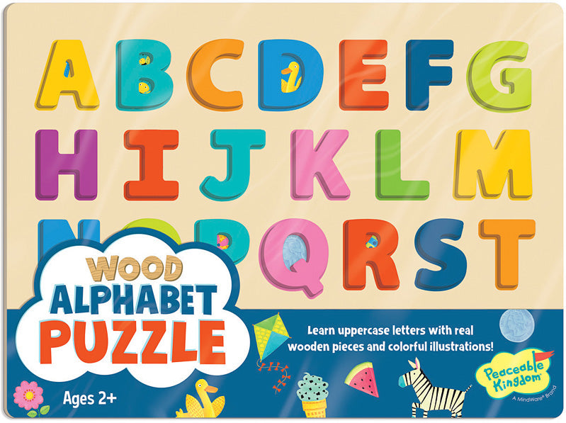 Wooden Alphabet Puzzle