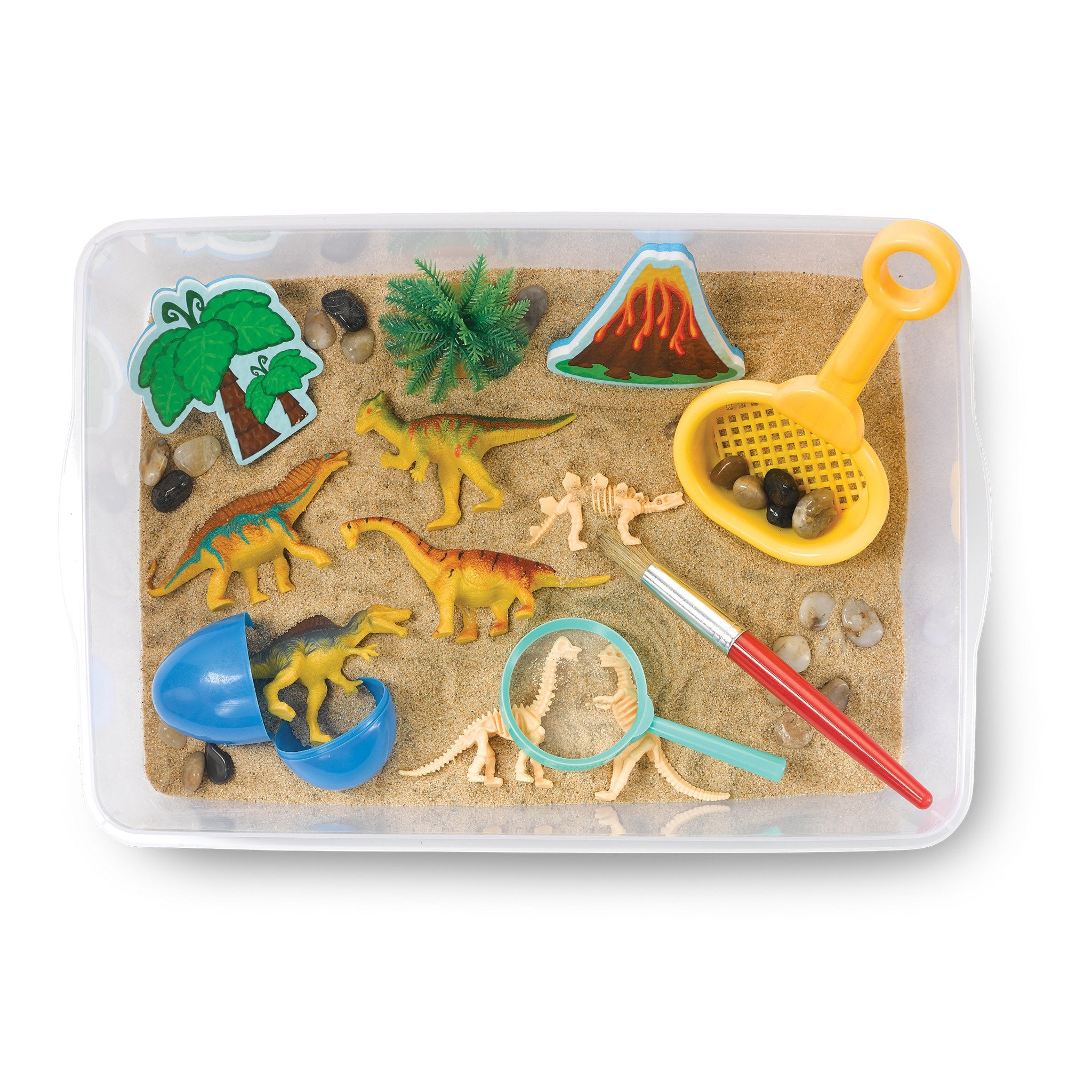 Dinosaur Dig Sensory Bin