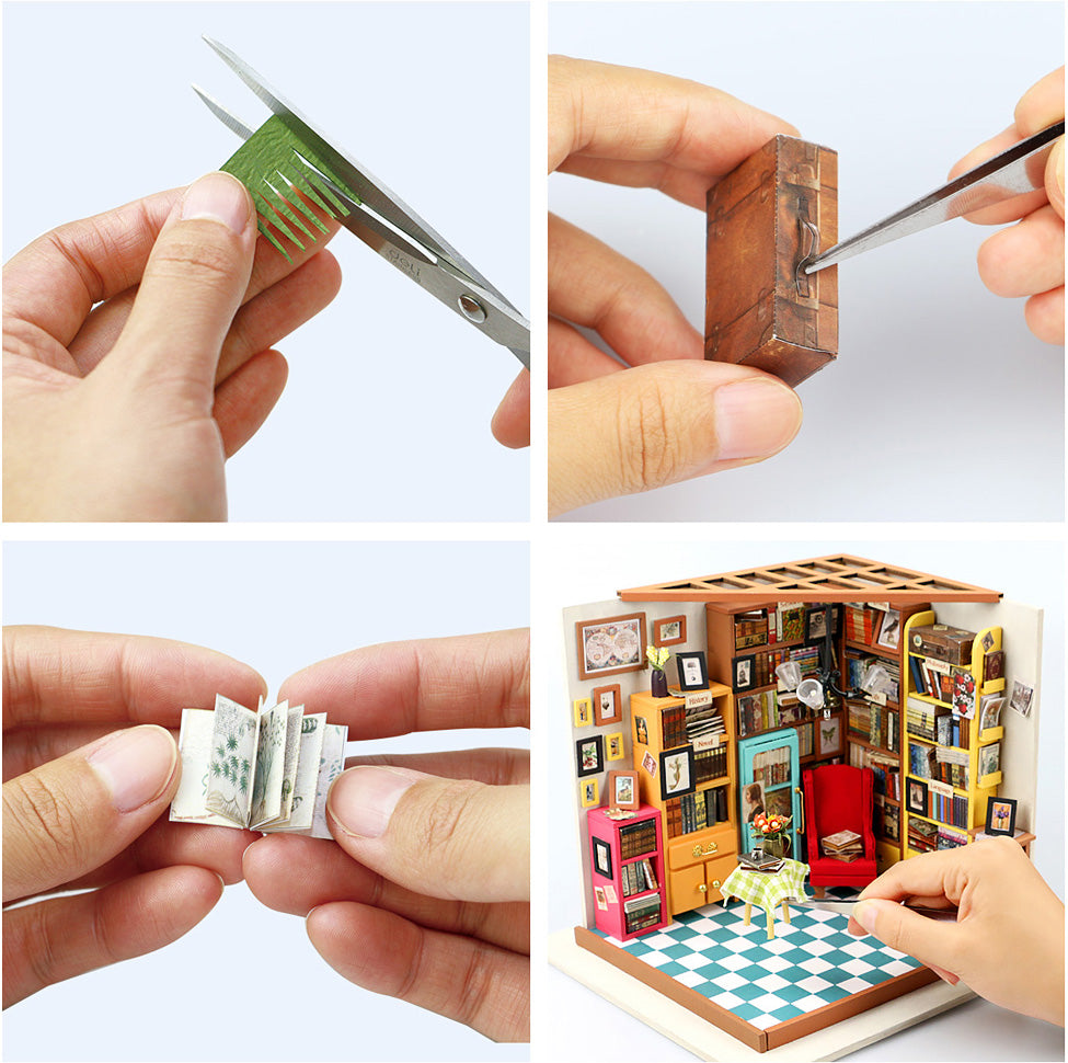 Sam's Study DIY Miniature House Kit