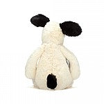 Bashful Black & Cream Puppy Medium