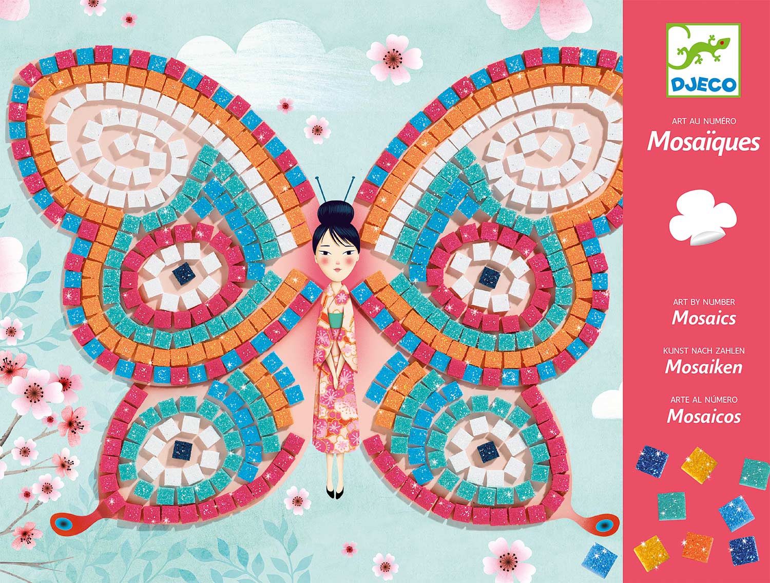 Butterflies Stickers Mosaic Kit