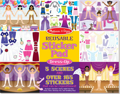 Dress Up Reusable Sticker Pad