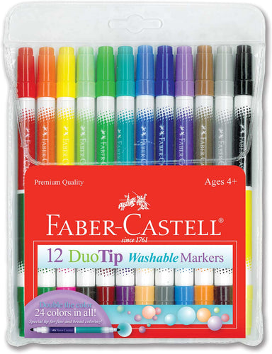 DuoTip Washable Markers 12 Ct.