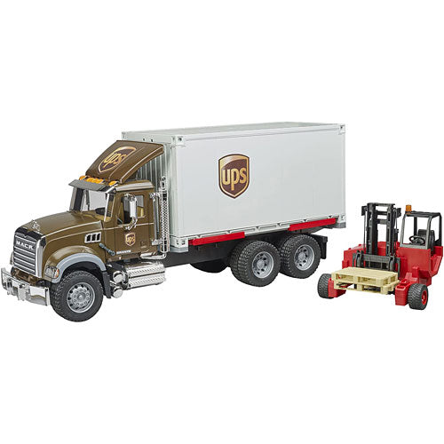 Mack Granite UPS Truck & Forklift
