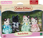 Calico Critters Tuxedo Cat Family